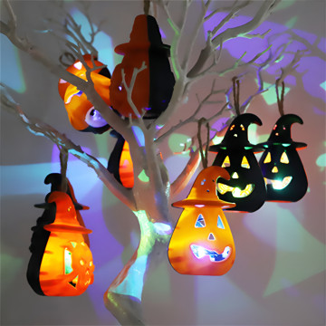 HALLOWEEN GYERTYA-KÉT KÜLÖNBÖZŐ OLDALI