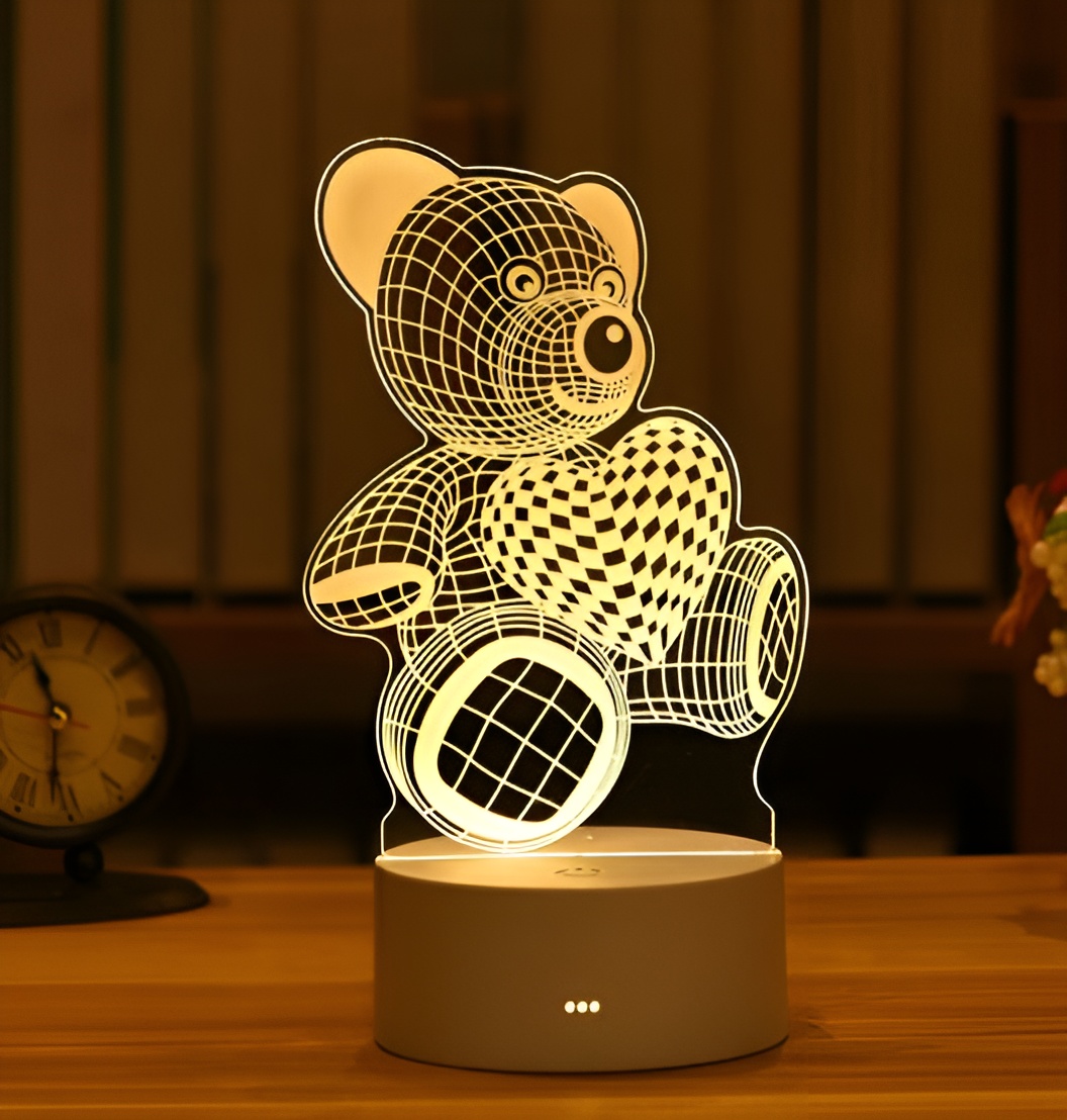 3D USB LED LÁMPA MACI