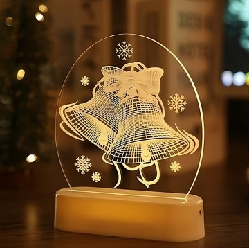 HARANG 3D USB LED LÁMPA