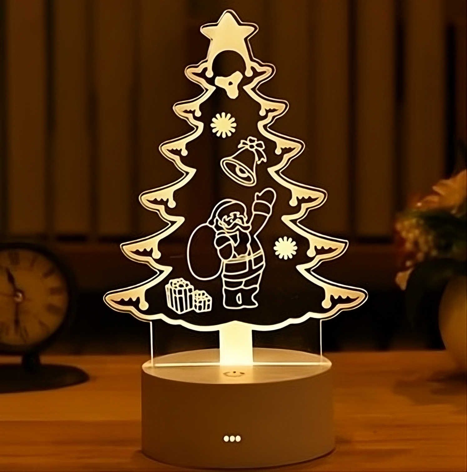 3D USB LED LÁMPA FENYŐFA