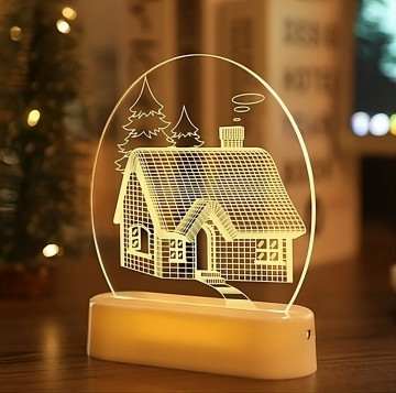 HÁZIKÓ 3D USB LED LÁMPA