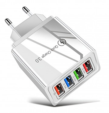 MULTI USB GYORSTÖLTŐ-FEHÉR