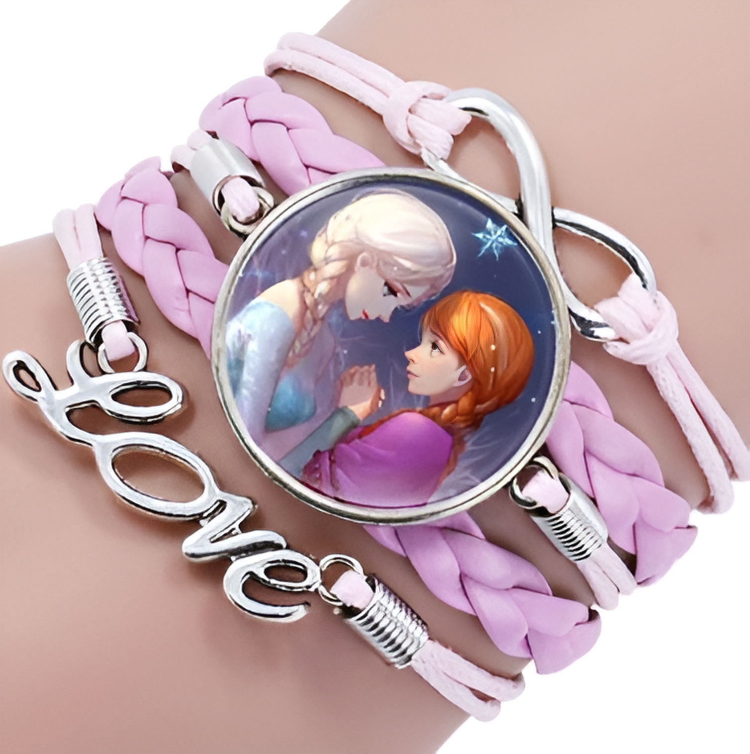 ELSA ÉS ANNA ANIME DISNEY KARKÖTŐ