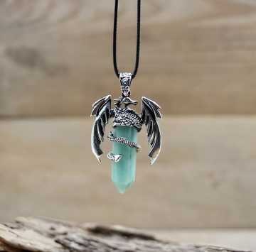 SÁRKÁNYOS KVARC NYAKLÁNC-AVENTURINE