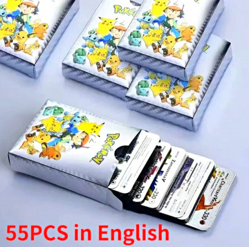 POKÉMON KÁRTYA GOLD VMAX GX GYŰJTŐI KIADÁS 55 DB EZÜST