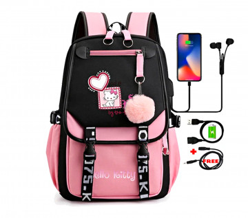 HELLO KITTY ISKOLATÁSKA - SZÍV
