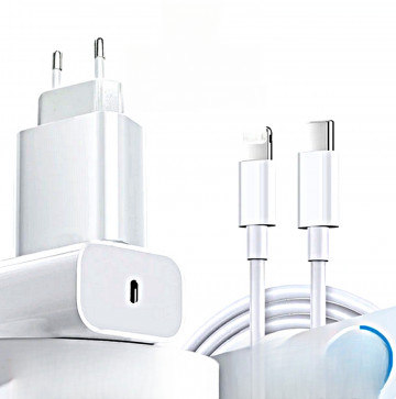 IPHONE KOMPATIBILIS GYORSTÖLTŐ KÉSZLET TYPE C
