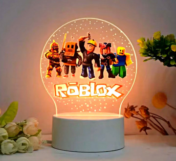 3D ROBLOX USB LED ÉJSZAKAI LÁMPA