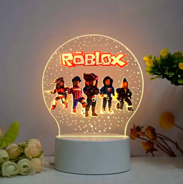 3D ROBLOX USB LED ÉJSZAKAI LÁMPA