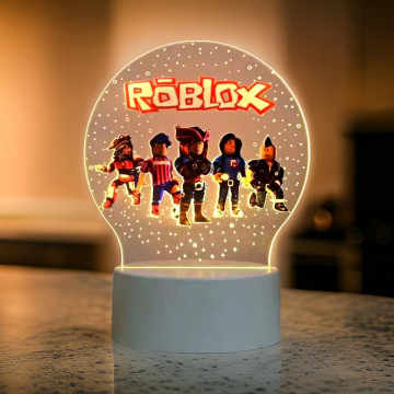 3D ROBLOX USB LED ÉJSZAKAI LÁMPA