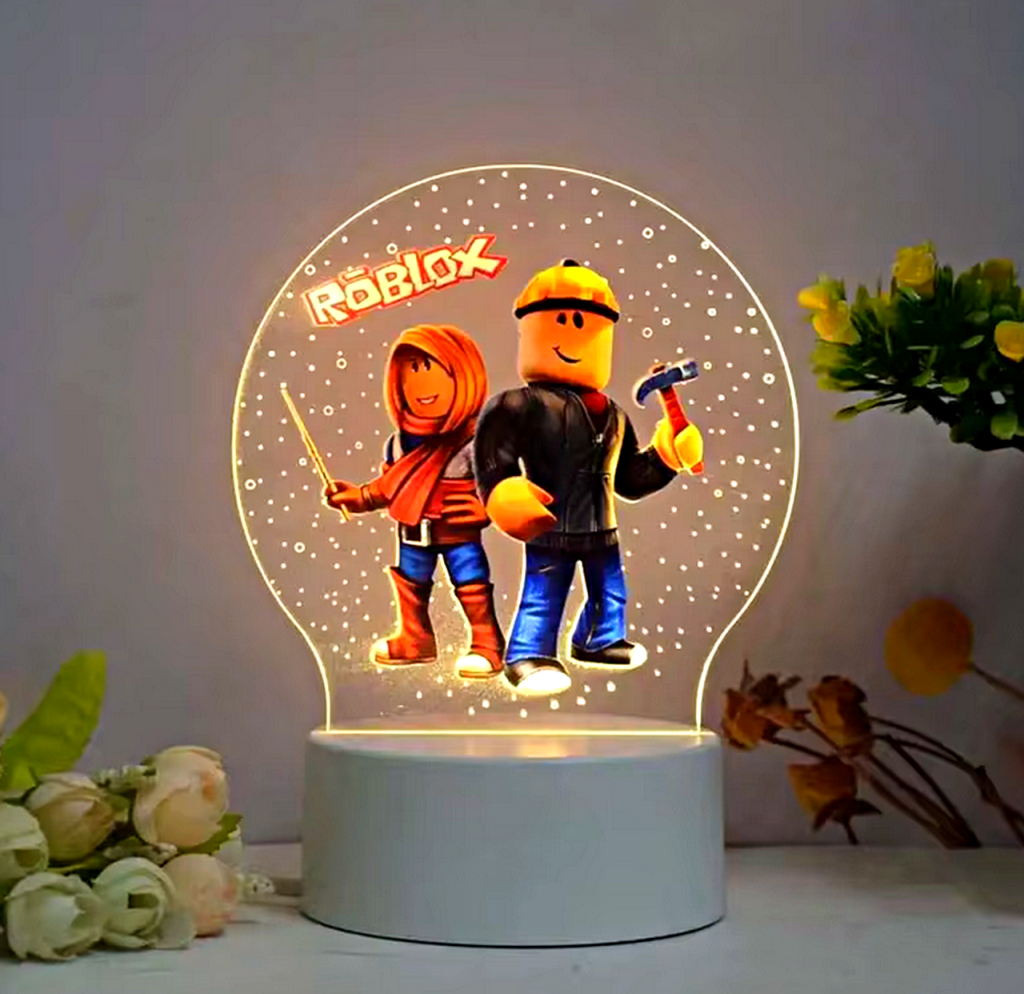 3D ROBLOX USB LED ÉJSZAKAI LÁMPA