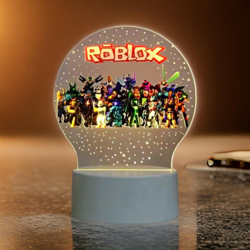 3D ROBLOX USB LED ÉJSZAKAI LÁMPA