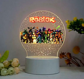 3D ROBLOX USB LED ÉJSZAKAI LÁMPA